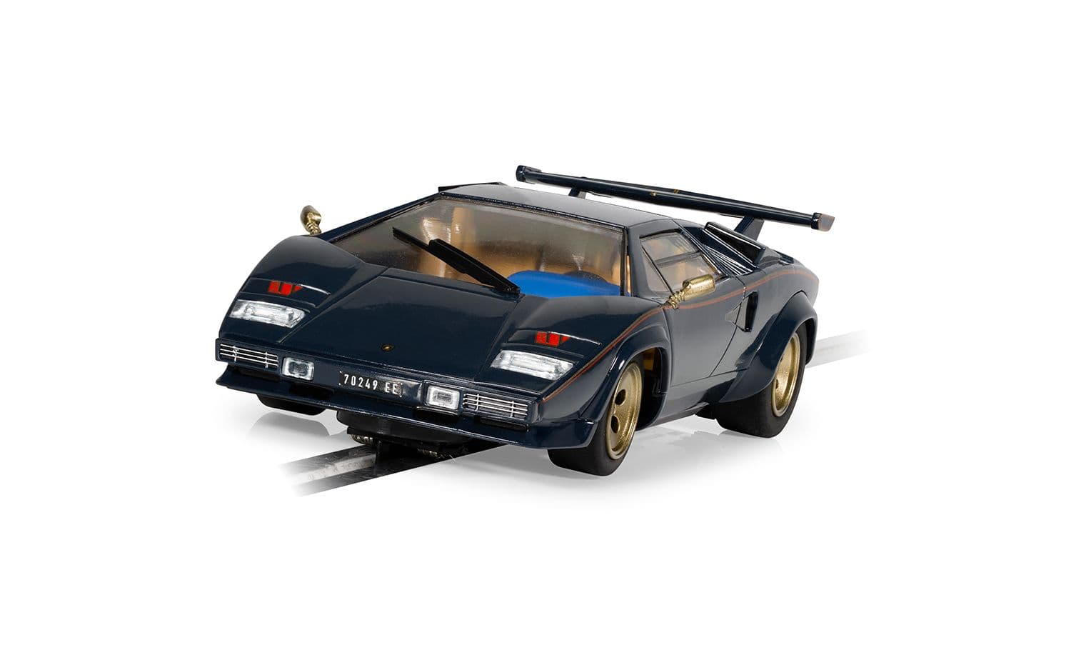 Lamborghini Countach - Blue + Gold