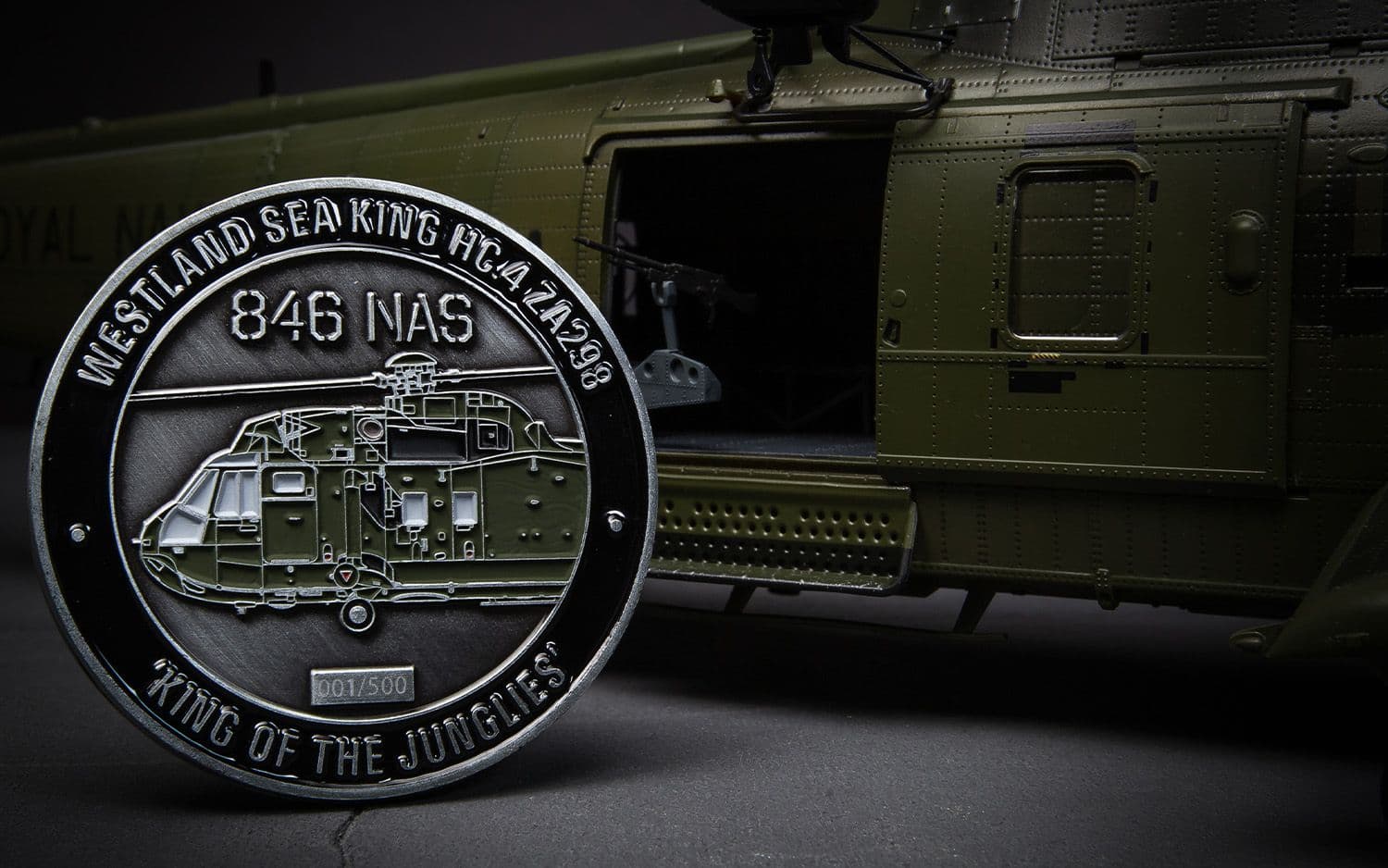 Westland Sea King HC.4 + Collecter Coin