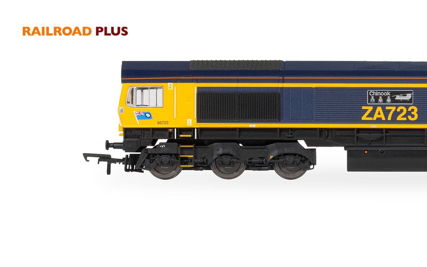 RailRoad Plus: GBRf - Class 66- 66723 'Chinook'