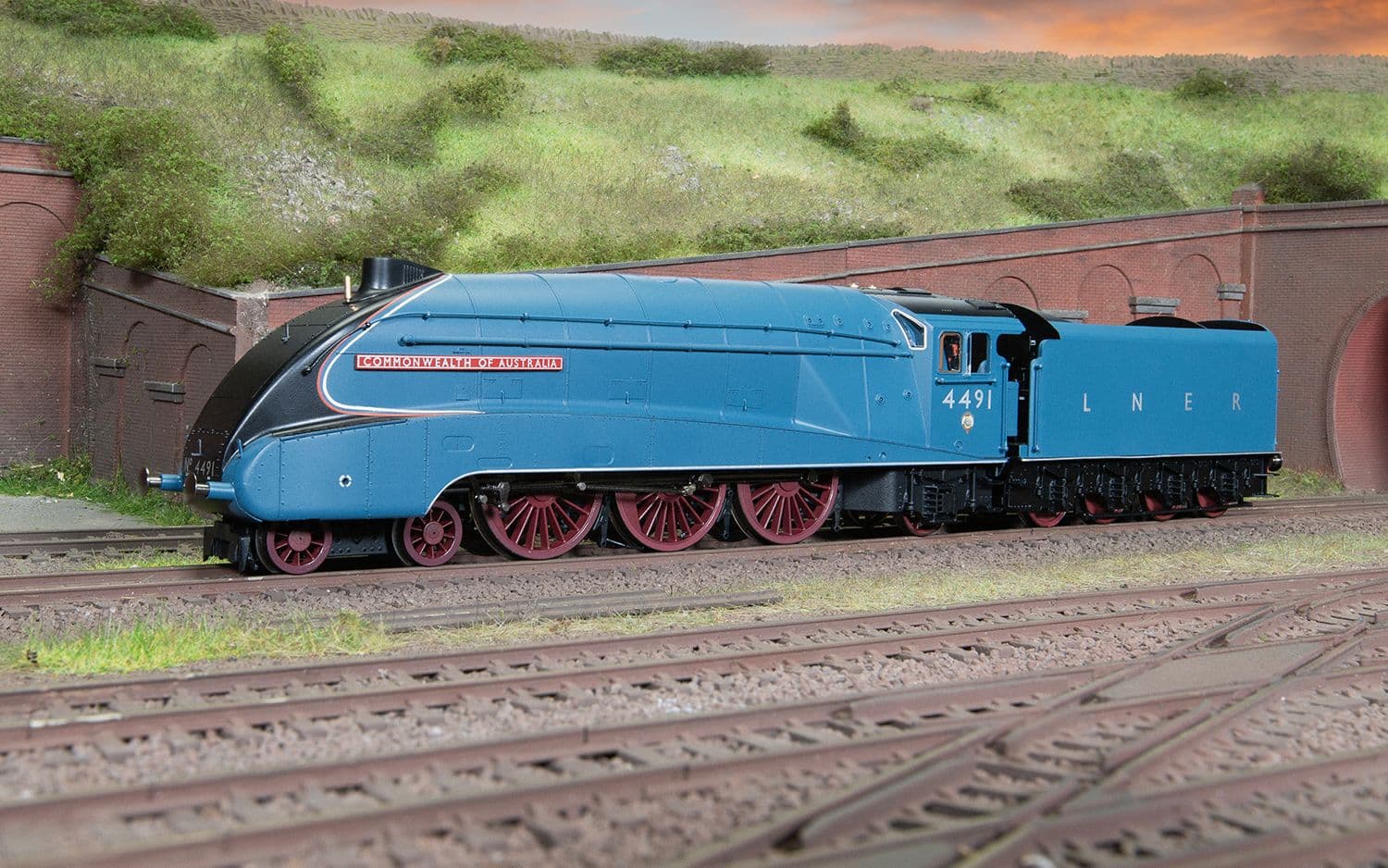 LNER, A4 Class, 4-6-2, 4491 'Commonwealth Of Australia' - Era 3