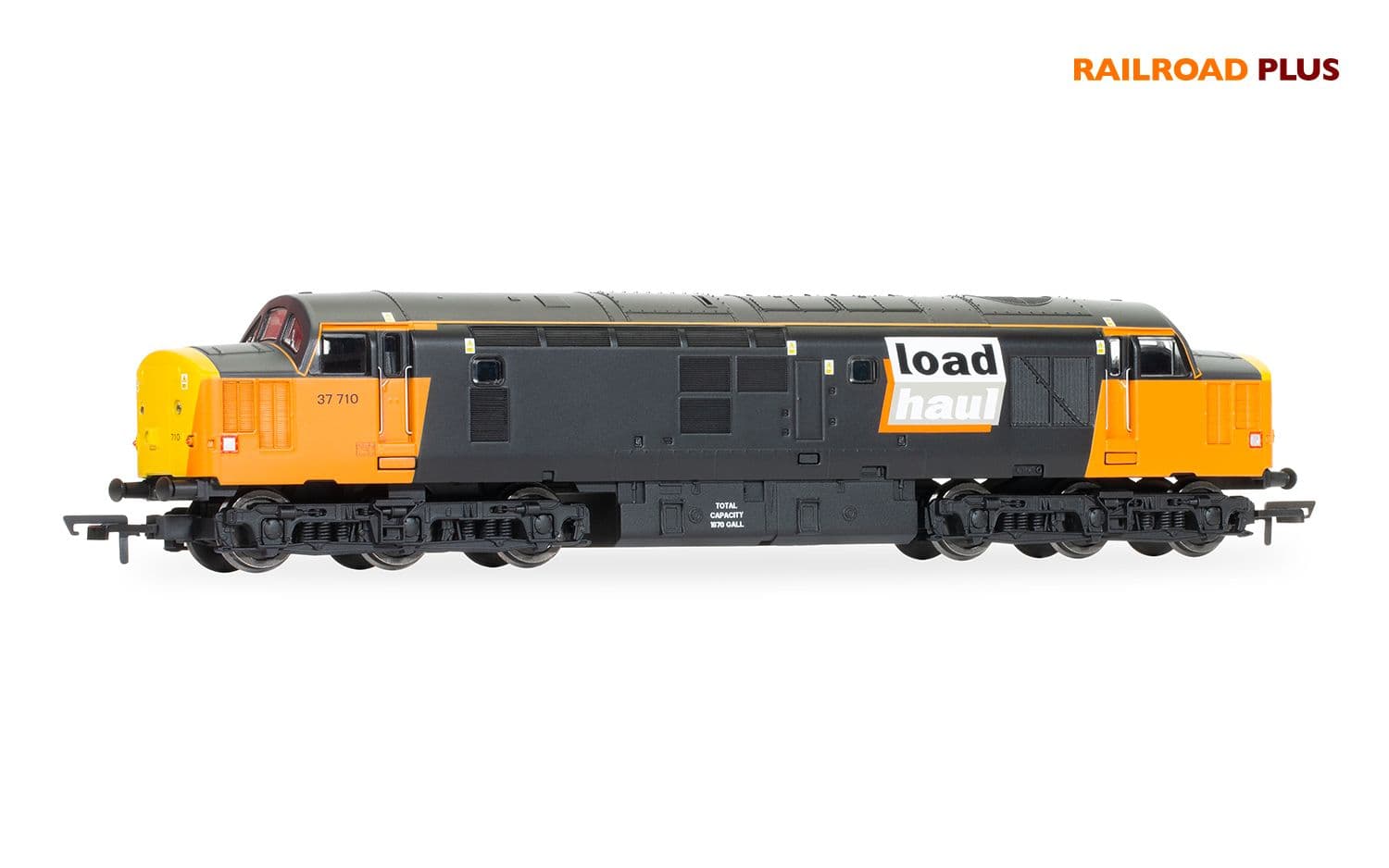 RailRoad Plus Loadhaul, Class 37, Co-Co, 37710 - Era 8