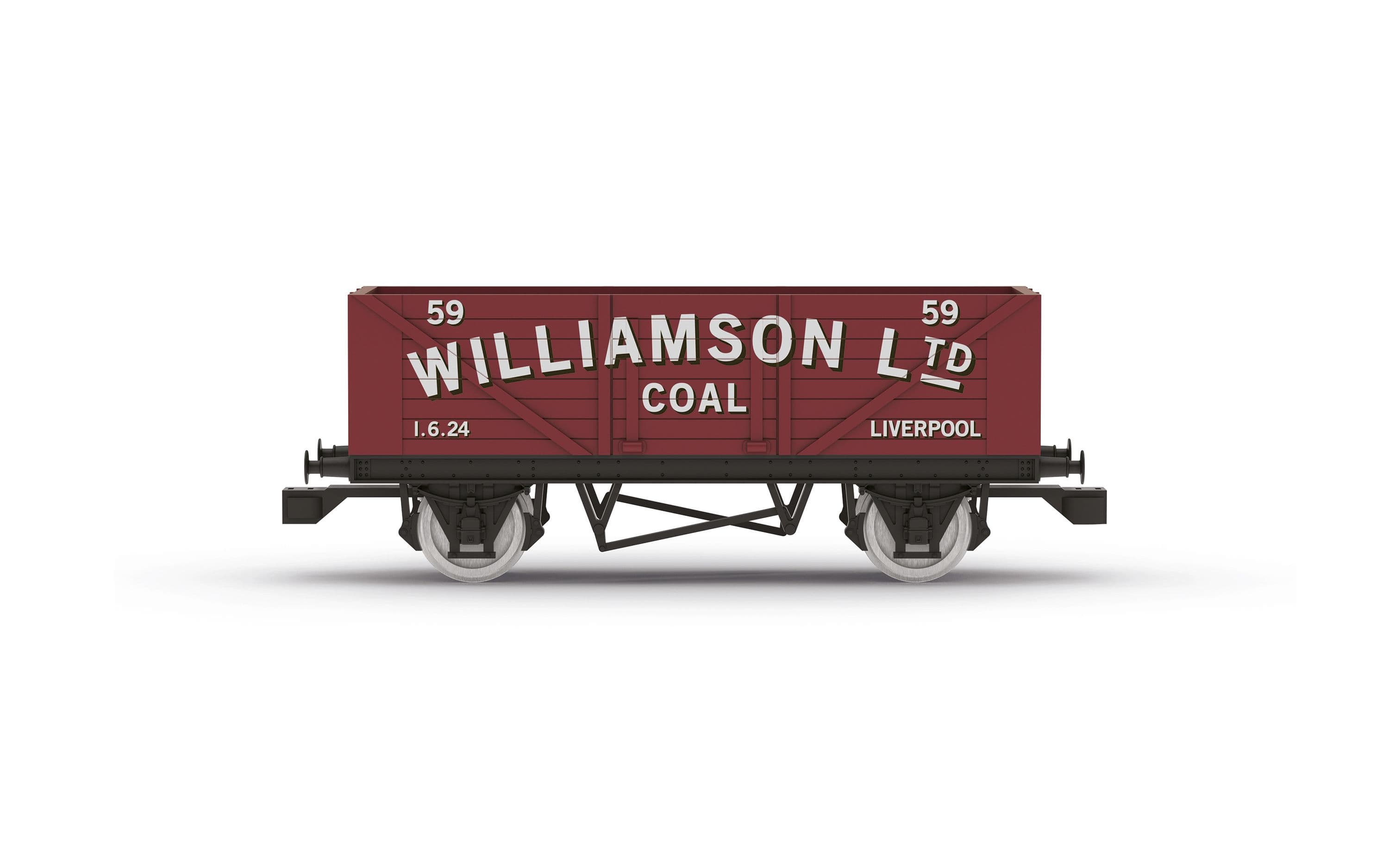 RailRoad: 'Williamson' Plank Wagon