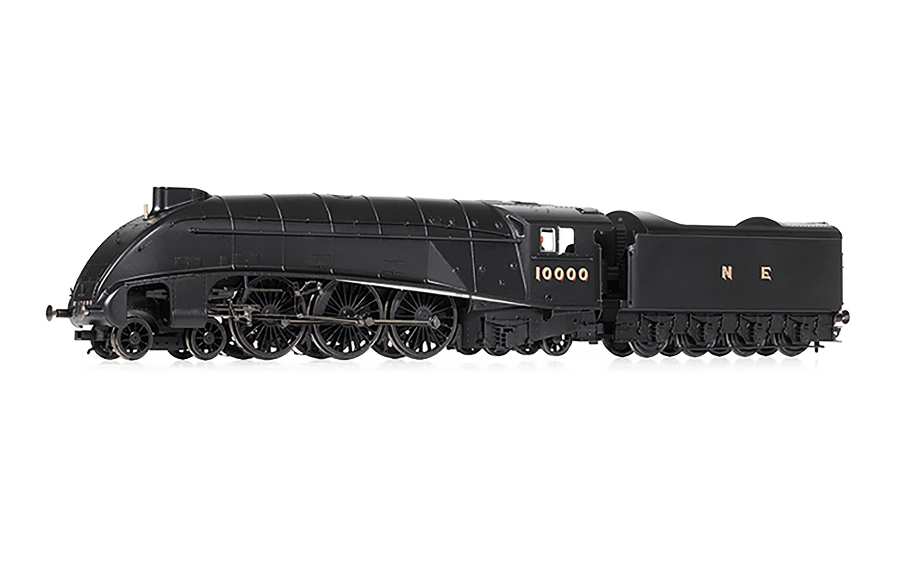 LNER, W1 Class, 'Hush Hush' Streamlined, 4-6-4, 10000 - Era 4