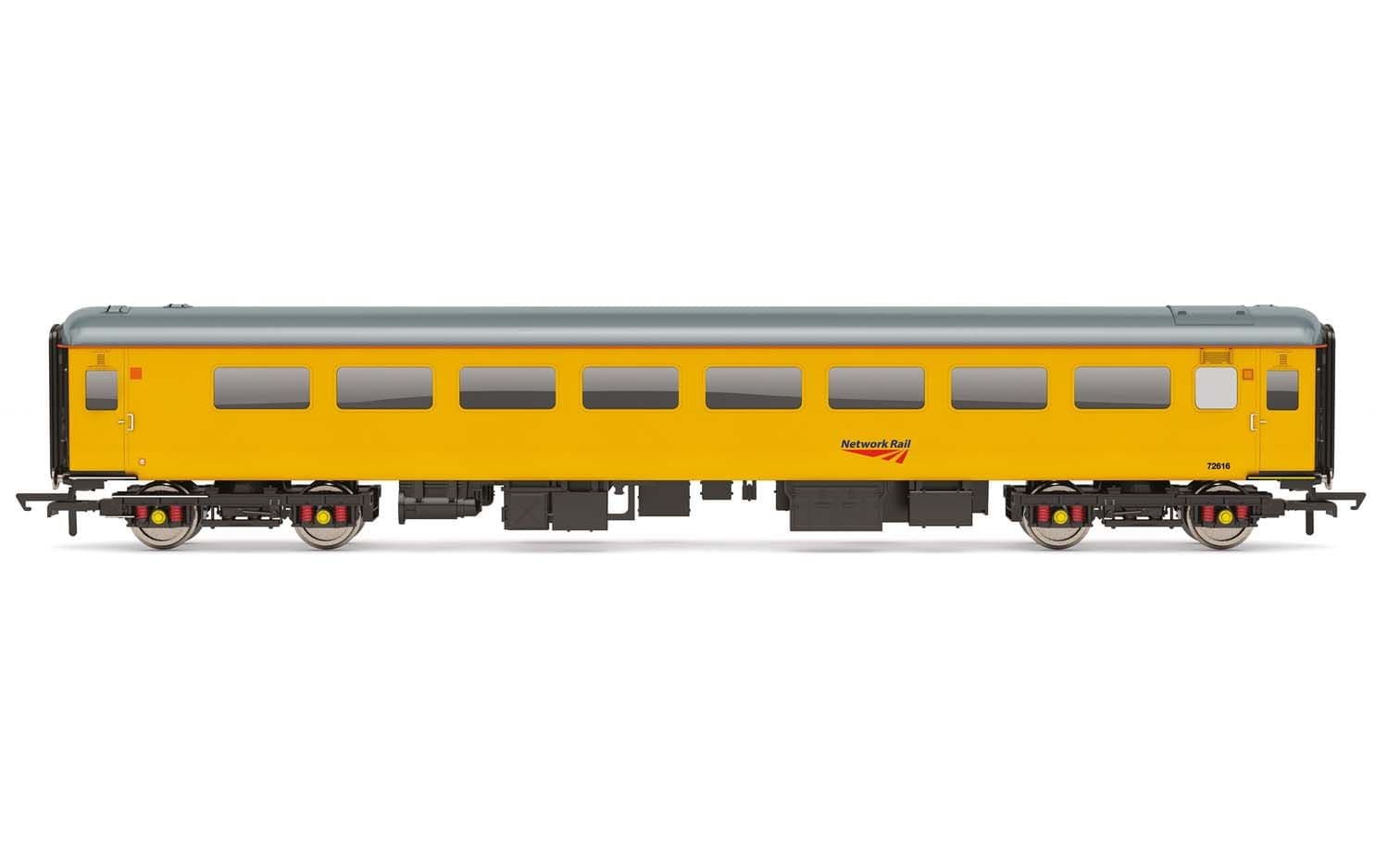 Network Rail, ex-BR Mk2F TSO, Test Train Brake Force Runner, 72616 - Era 11
