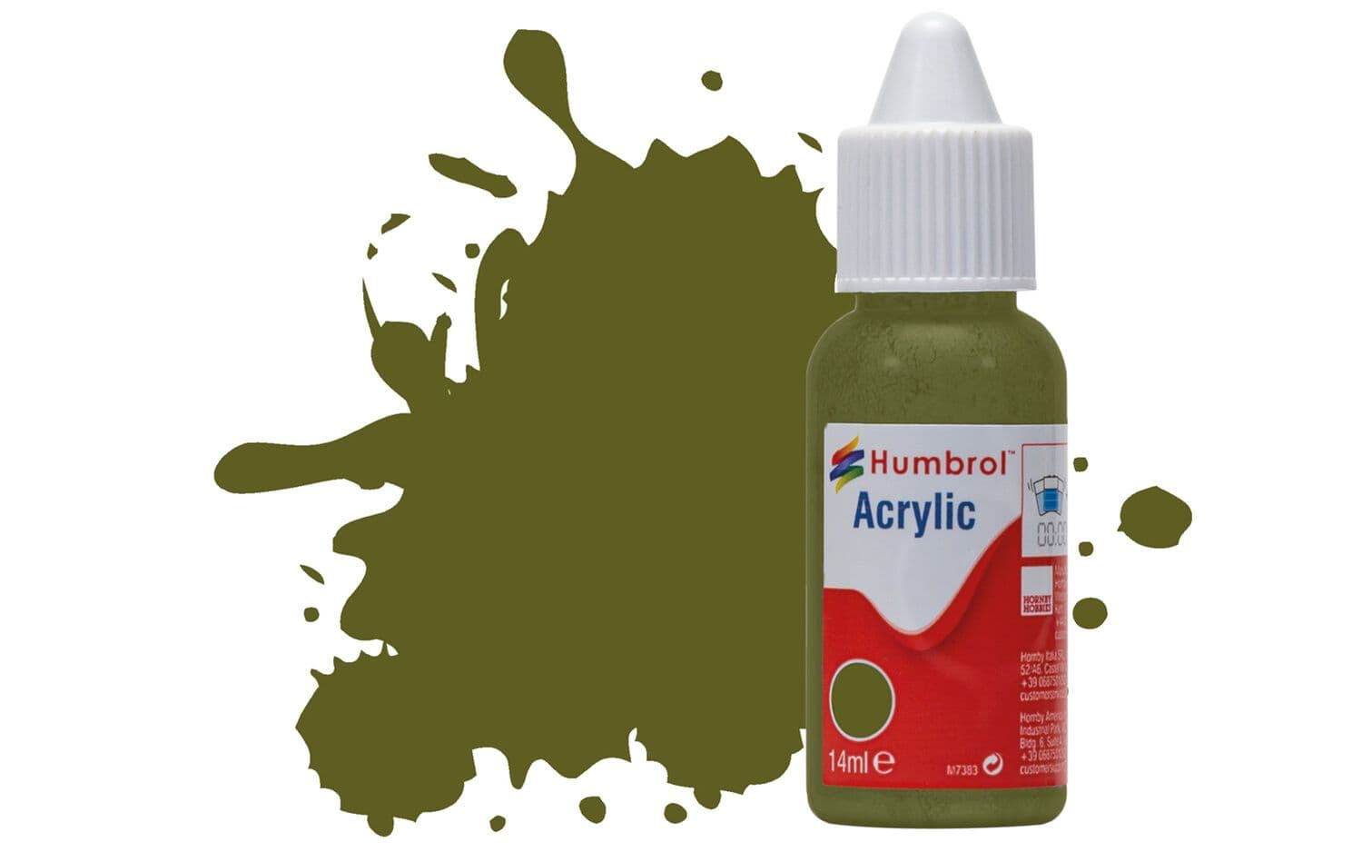 Acrylic Paint: 150 - Forest Green - Matt - (14ml)