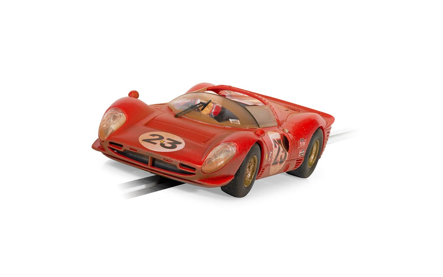 330 P3/4 - Daytona 1967 Car 23 - Weathered - Club Exclusive
