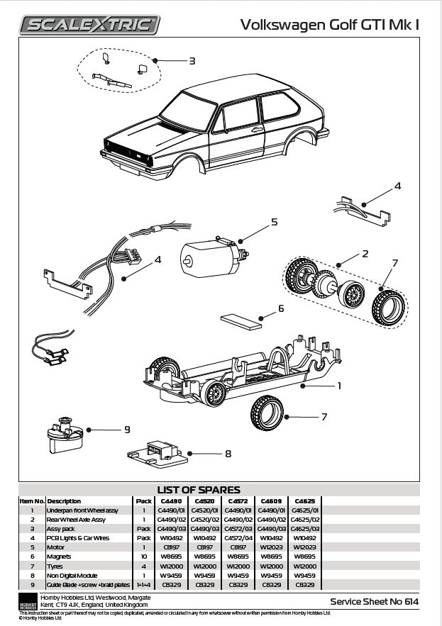 Volkswagen Golf MK1 - Polizei Edition