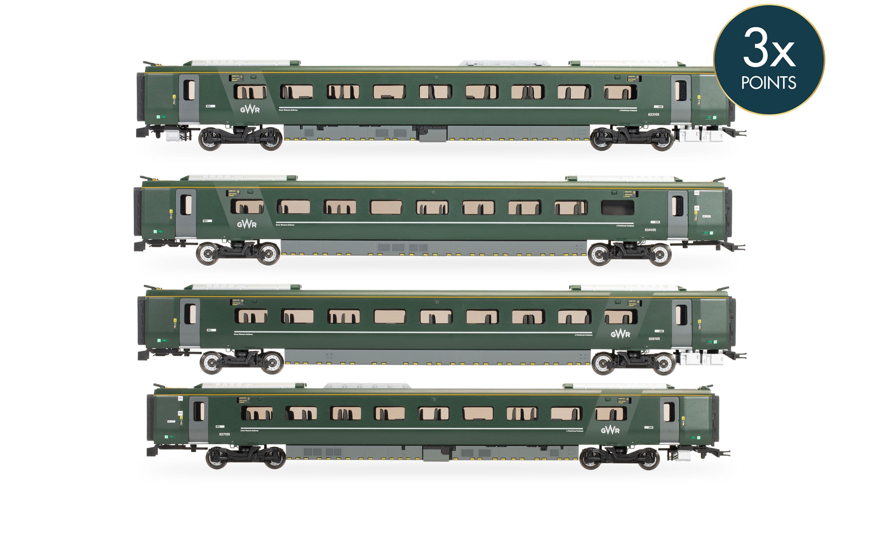 GWR - Class 802/1 - Coach Pack