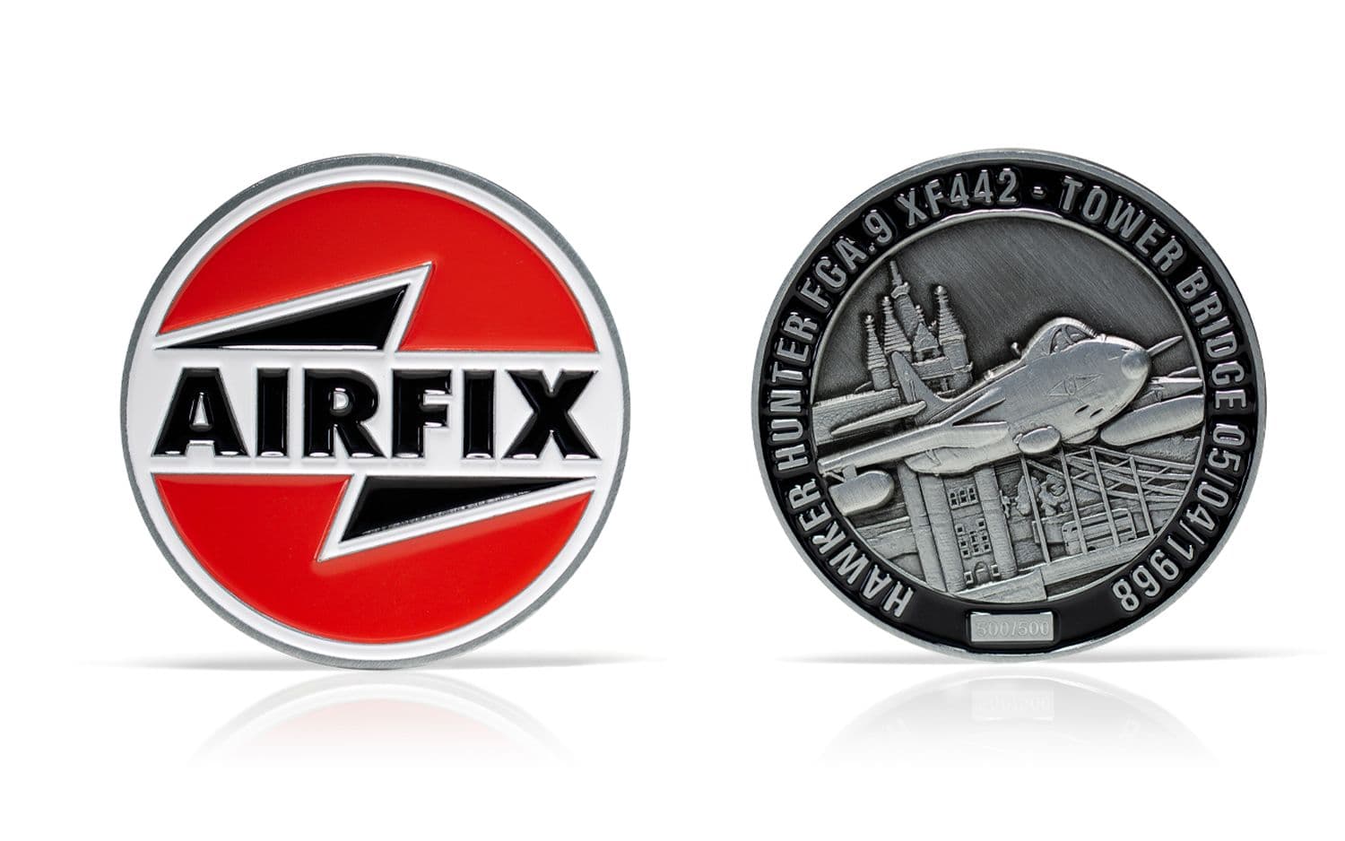 Hawker Hunter FGA.9/FR.10/GA.11 + Collectors Coin