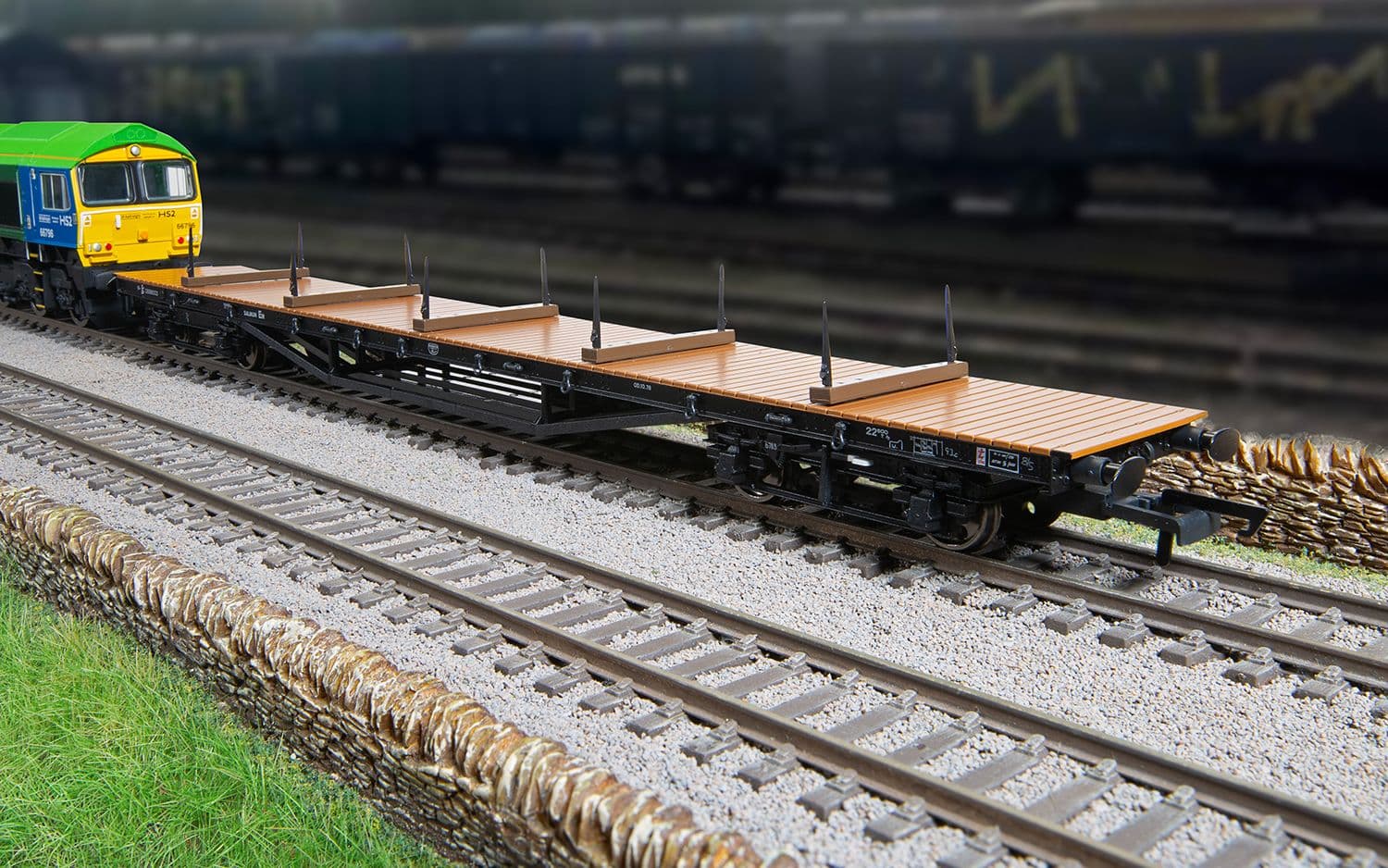 BR - YMO 'Salmon' Bogie Wagon