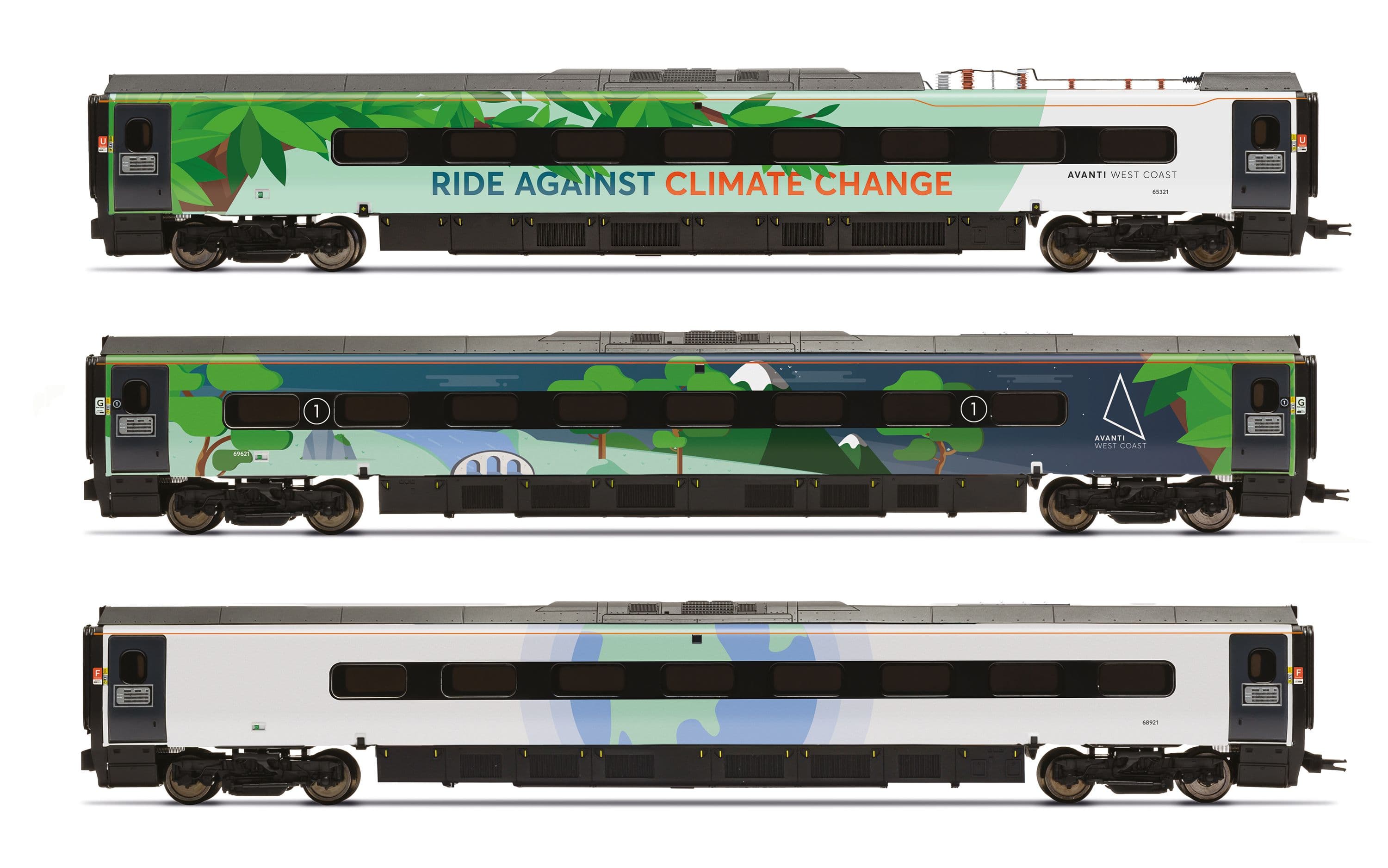 Avanti West Coast - Class 390 - Coach Pack 3 (COP26 Livery)