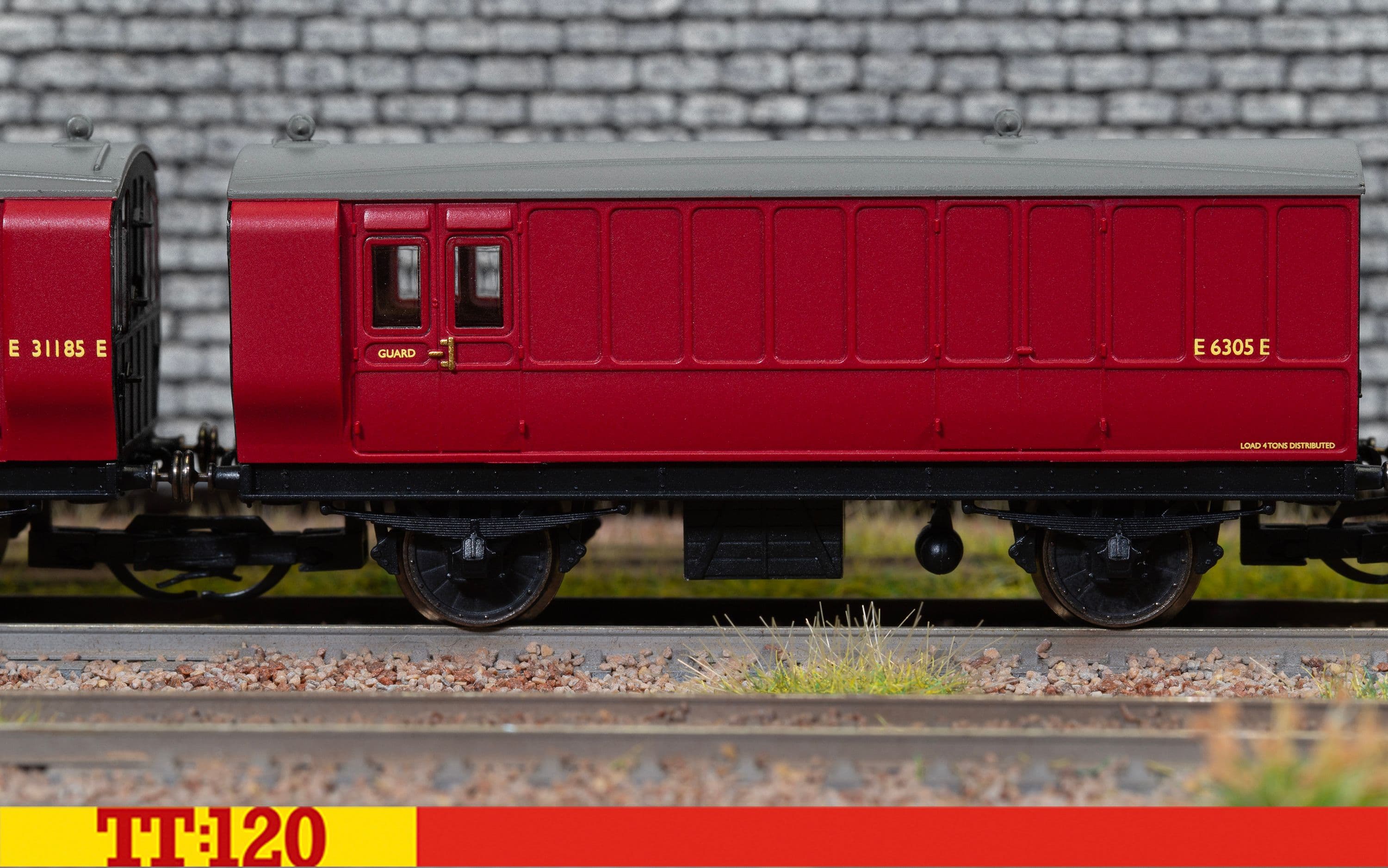 BR - 4 Wheel - Passenger Brake Coach