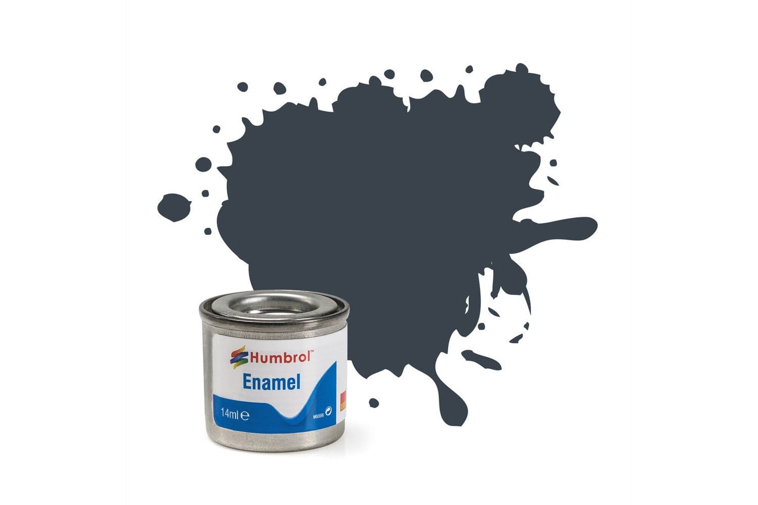 Enamel Paint: 32 - Dark Grey - Matt - (14ml)