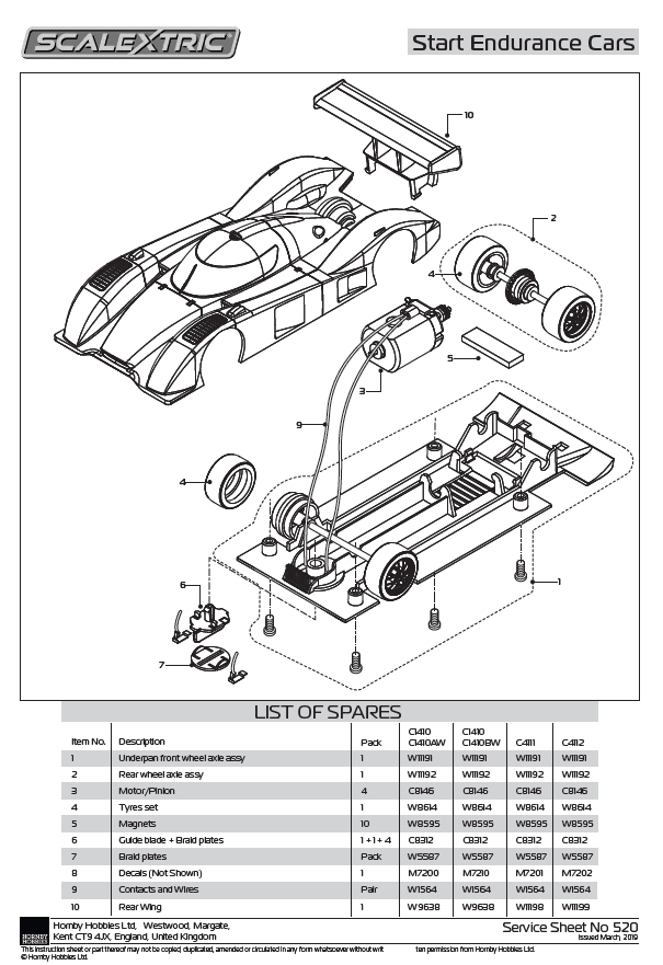 Start Endurance Car Lightning