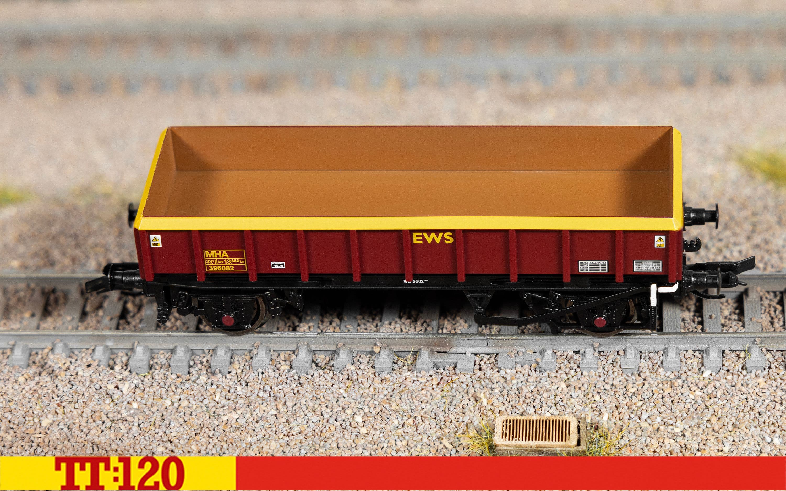 EWS (MHA) 'Coalfish' - Ballast Wagon - '396082'