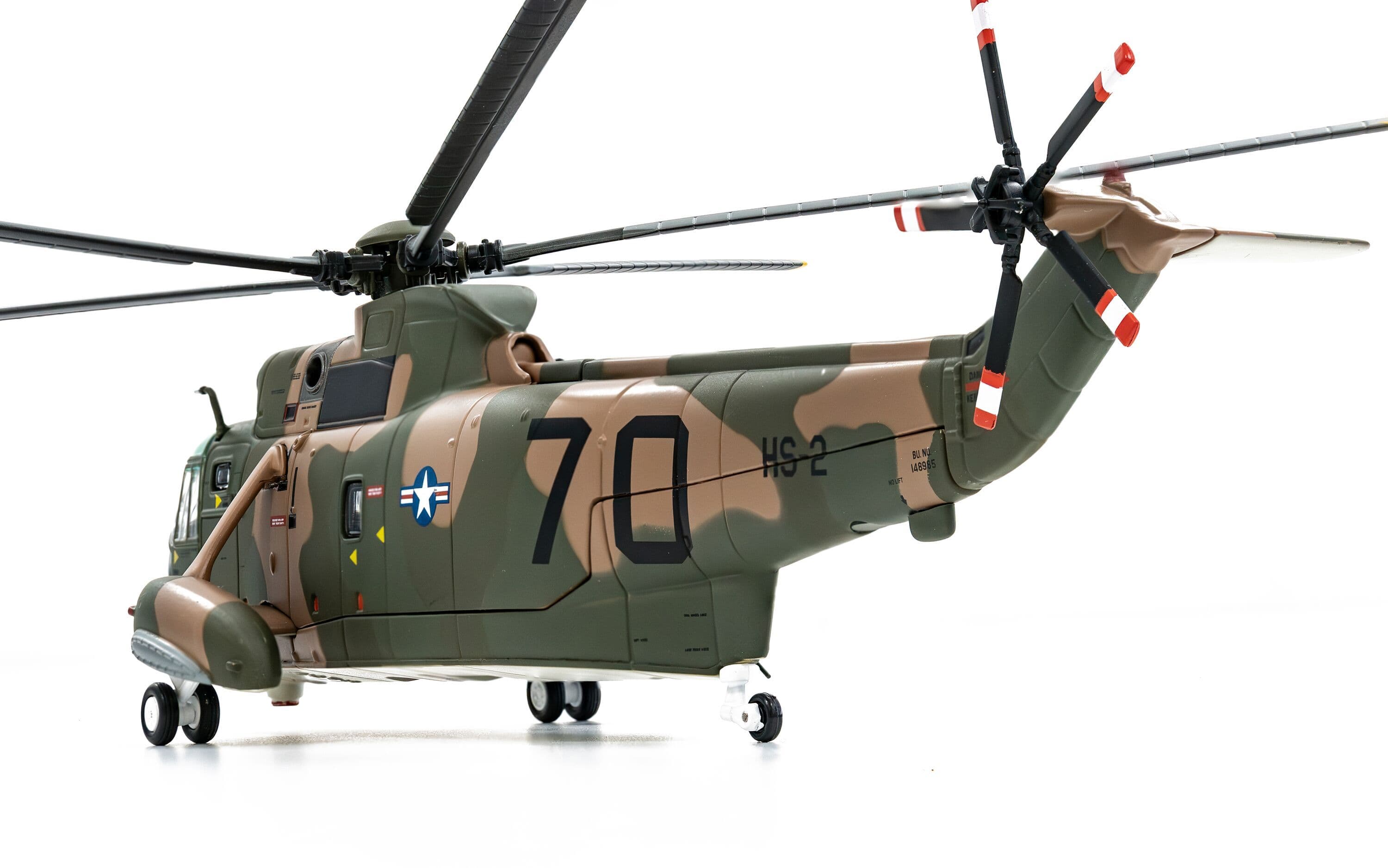 Sikorsky SH-3A Sea King - HS-2 Golden Falcons - USS Hornet