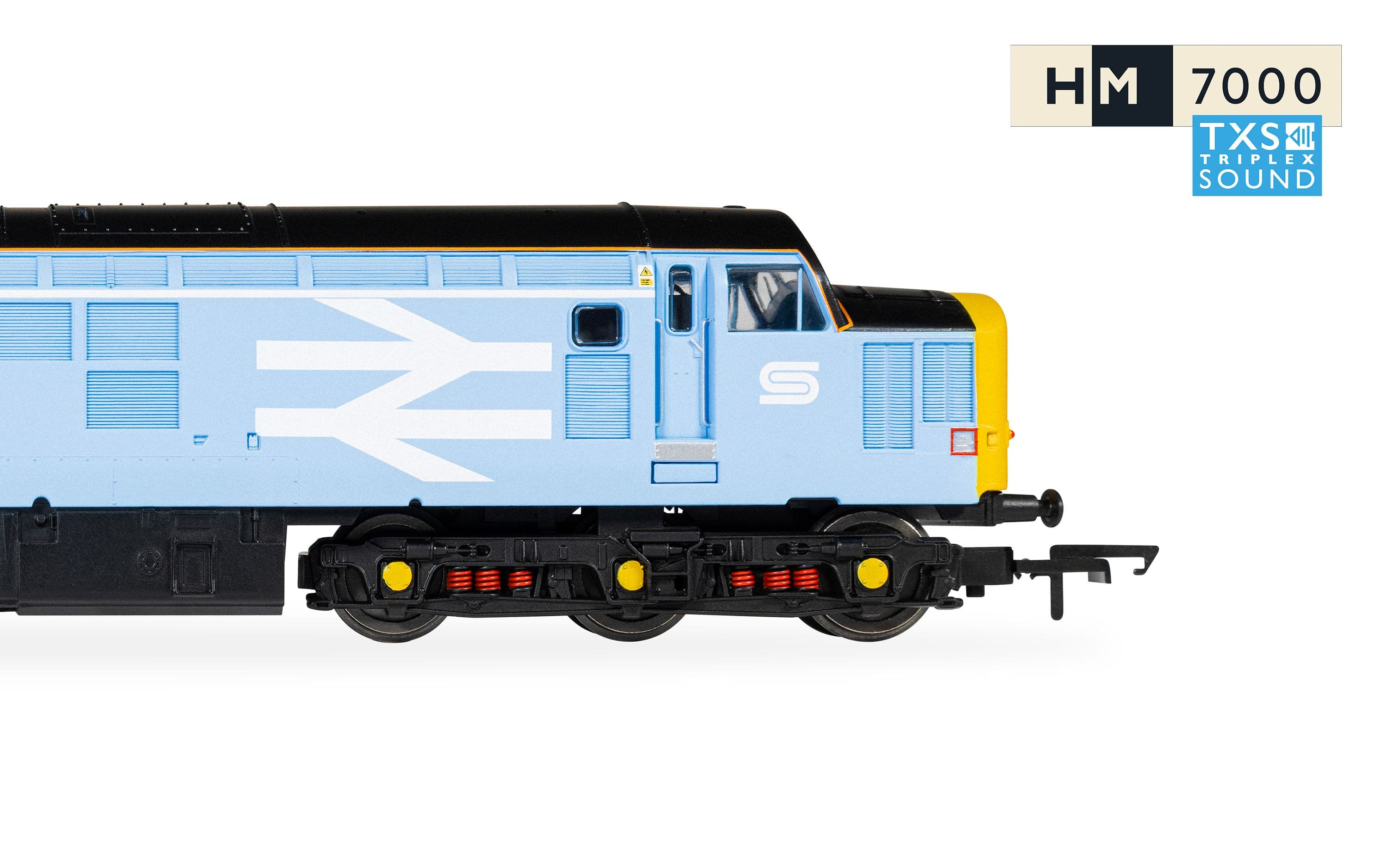 RailRoad: British Steel - Class 37 - 'Teesside Steelmaster' 37501 (DCC Sound Fitted)