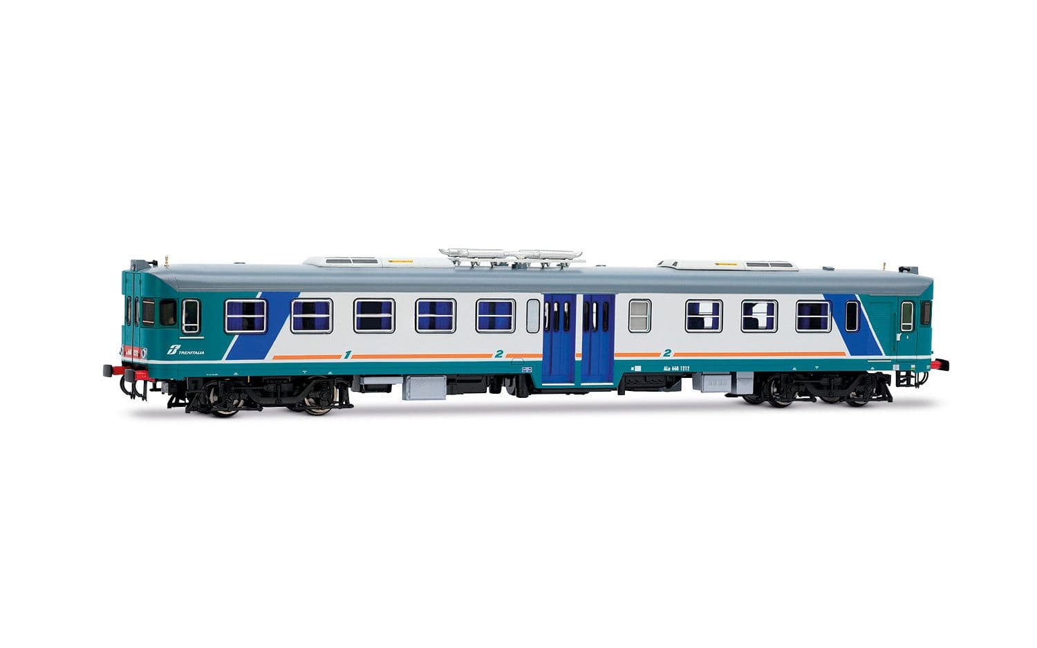 FS Trenitalia, diesel railcar ALn 668 1200 series, XMPR livery