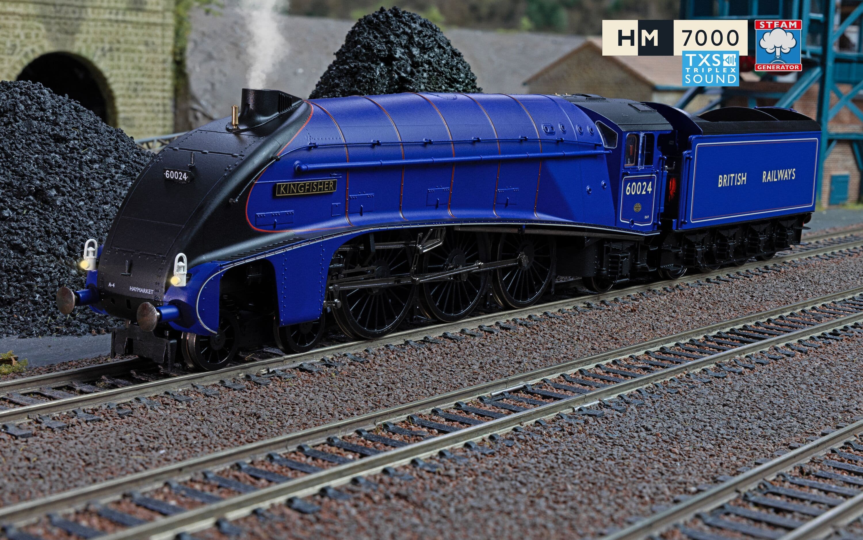 BR - Class A4 - 60024 'Kingfisher' (With Steam Generator)