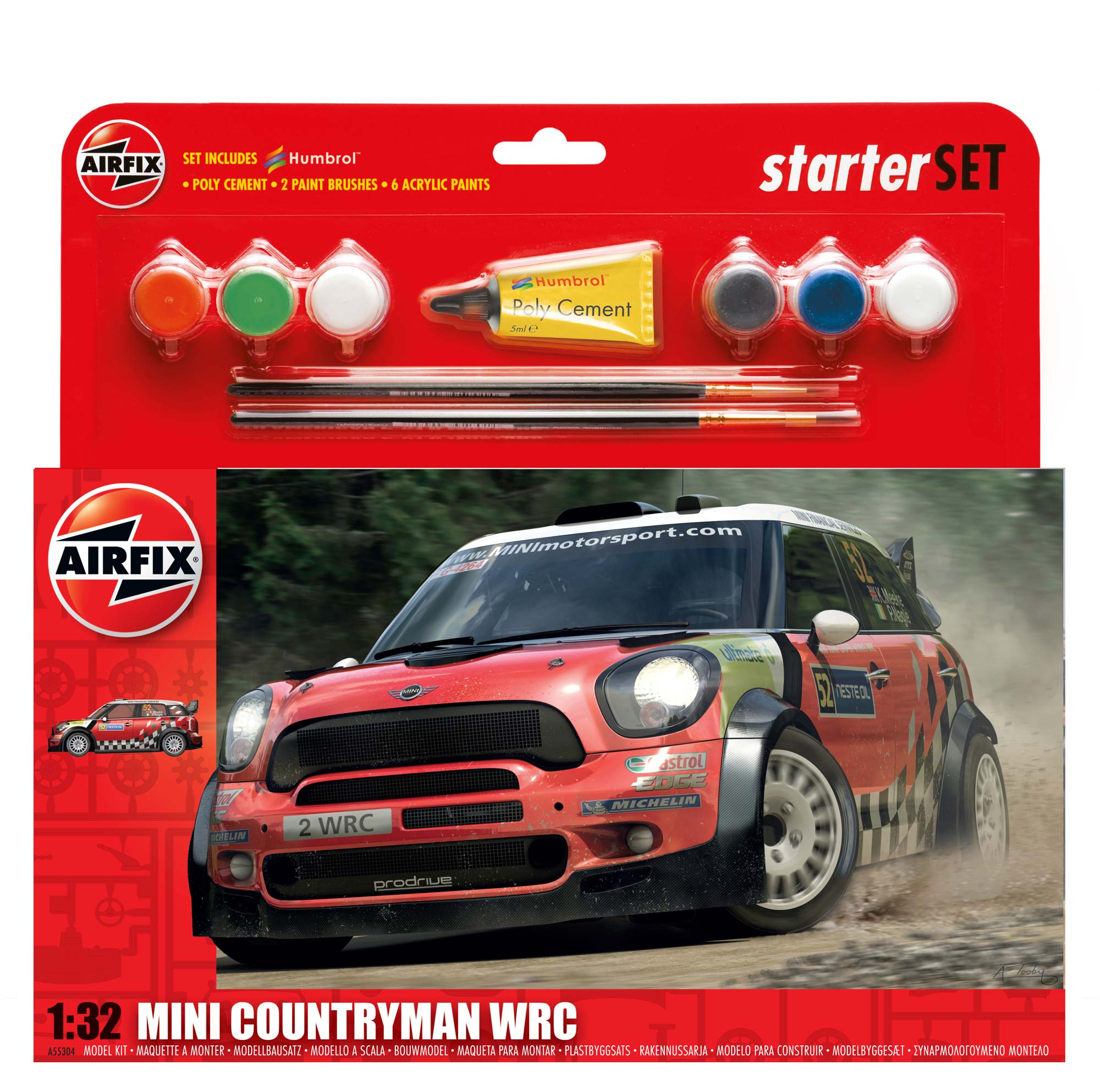 Large Starter Set - MINI Countryman WRC