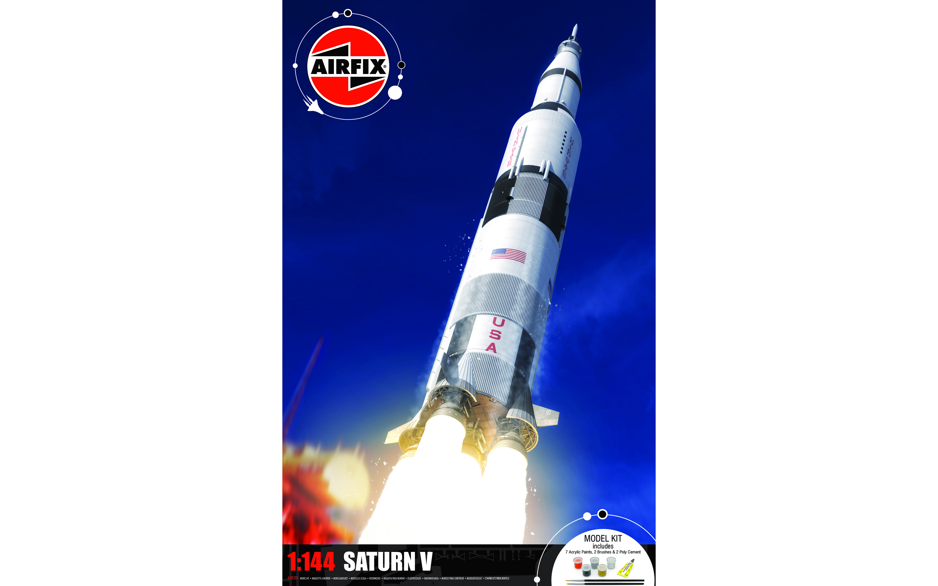 AIRFIX サターンV 1/144 未開封品・希少モデル（説明書欠品Ln101 a50201_1.jpg