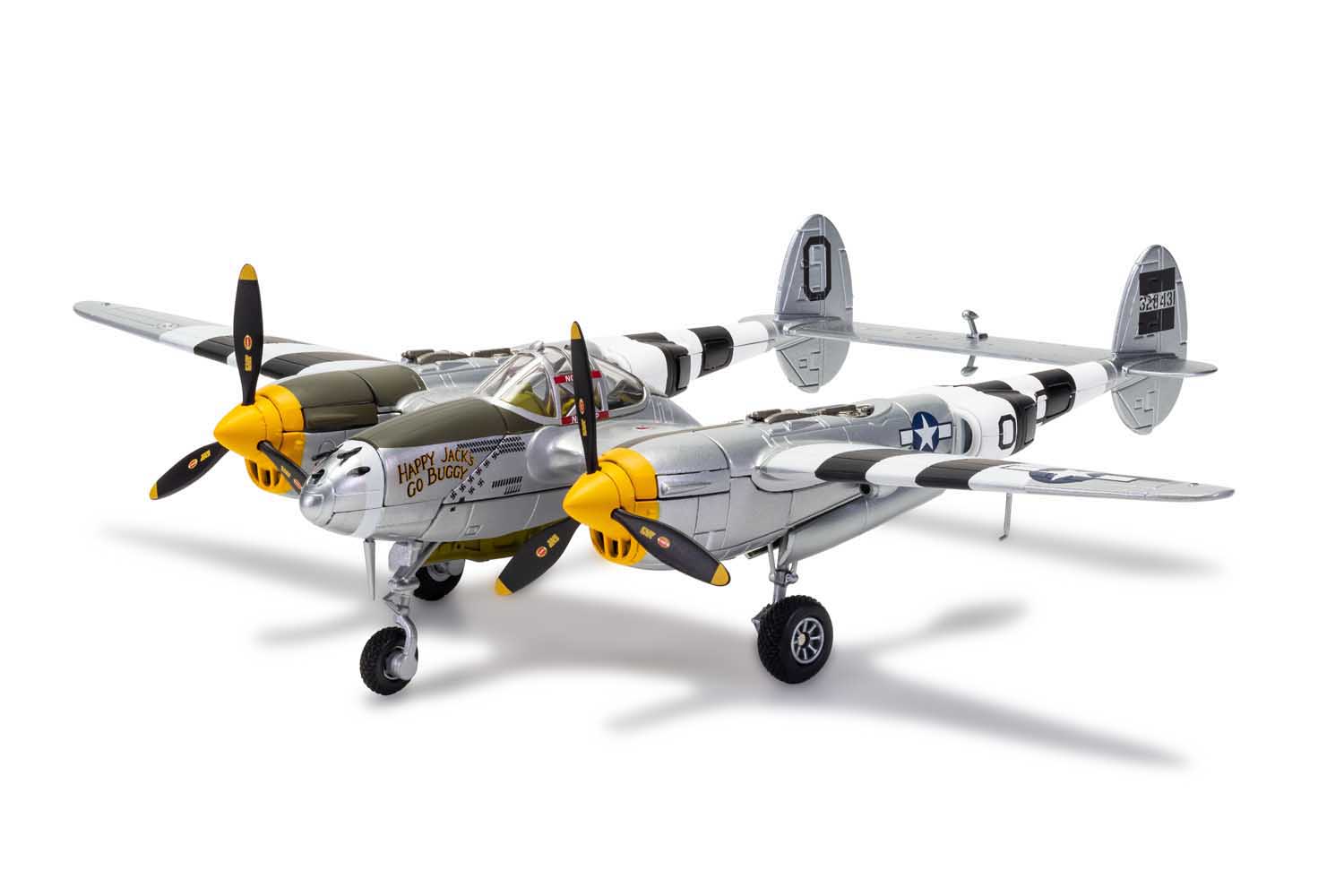 Lockheed P 38j Lightning 43 Mc O Happy Jack S Go Buggy Capt Jack M Ilfrey 79th Fs th Fg Kings Cliffe