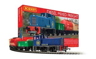 Diesel Mixed Freight Train Set