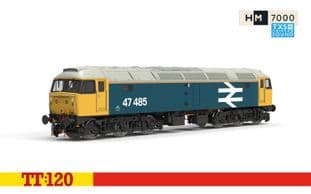 BR - Large Logo Blue - Class 47 - 47485 (DCC Sound Fitted)