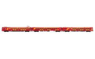 RENFE, automotor eléctrico serie 444, unidad 444-004, decoración rojo/amarillo, ép.IV, con decoder DCC