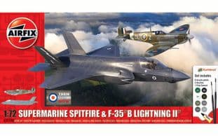 Supermarine Spitfire &amp; F-35B Lightning II 'Then and Now'