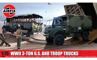 WWII 3-Ton G.S. and Troop Trucks