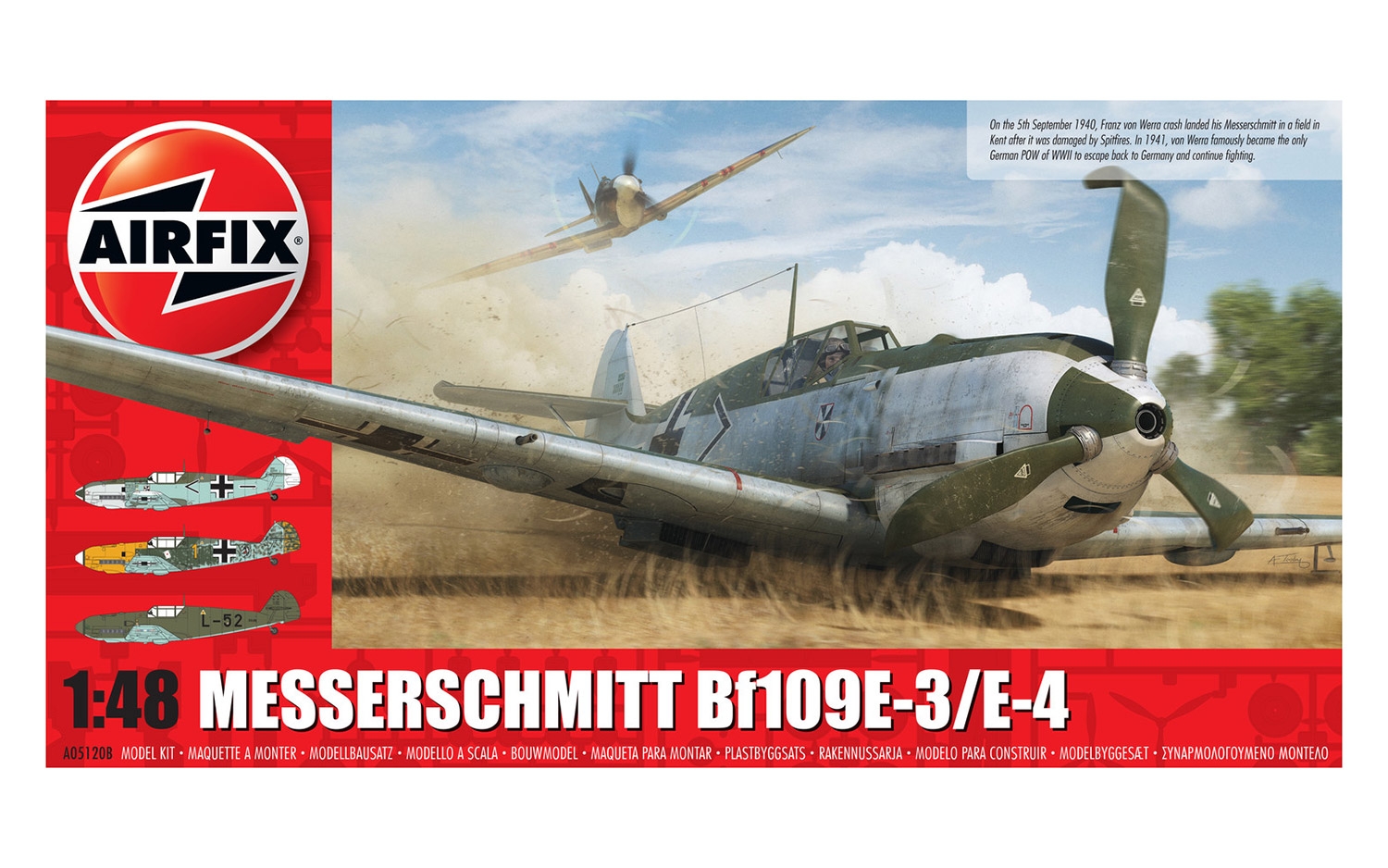 Messerschmitt Me109E-4/E-1 1:48