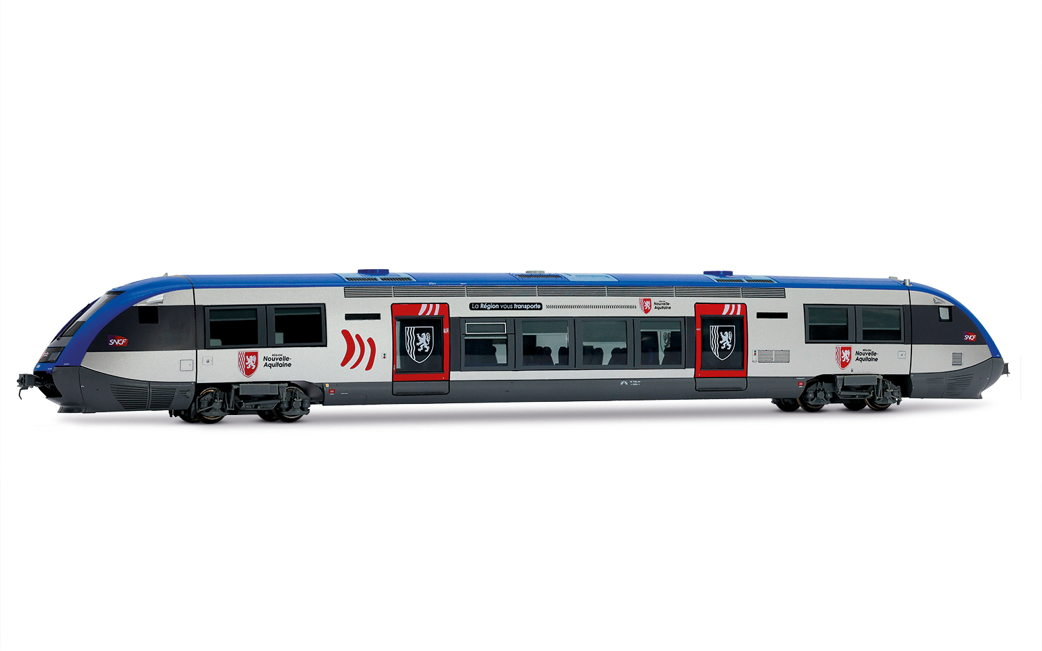 HJ2438S SNCF, X73500 diesel railcar 