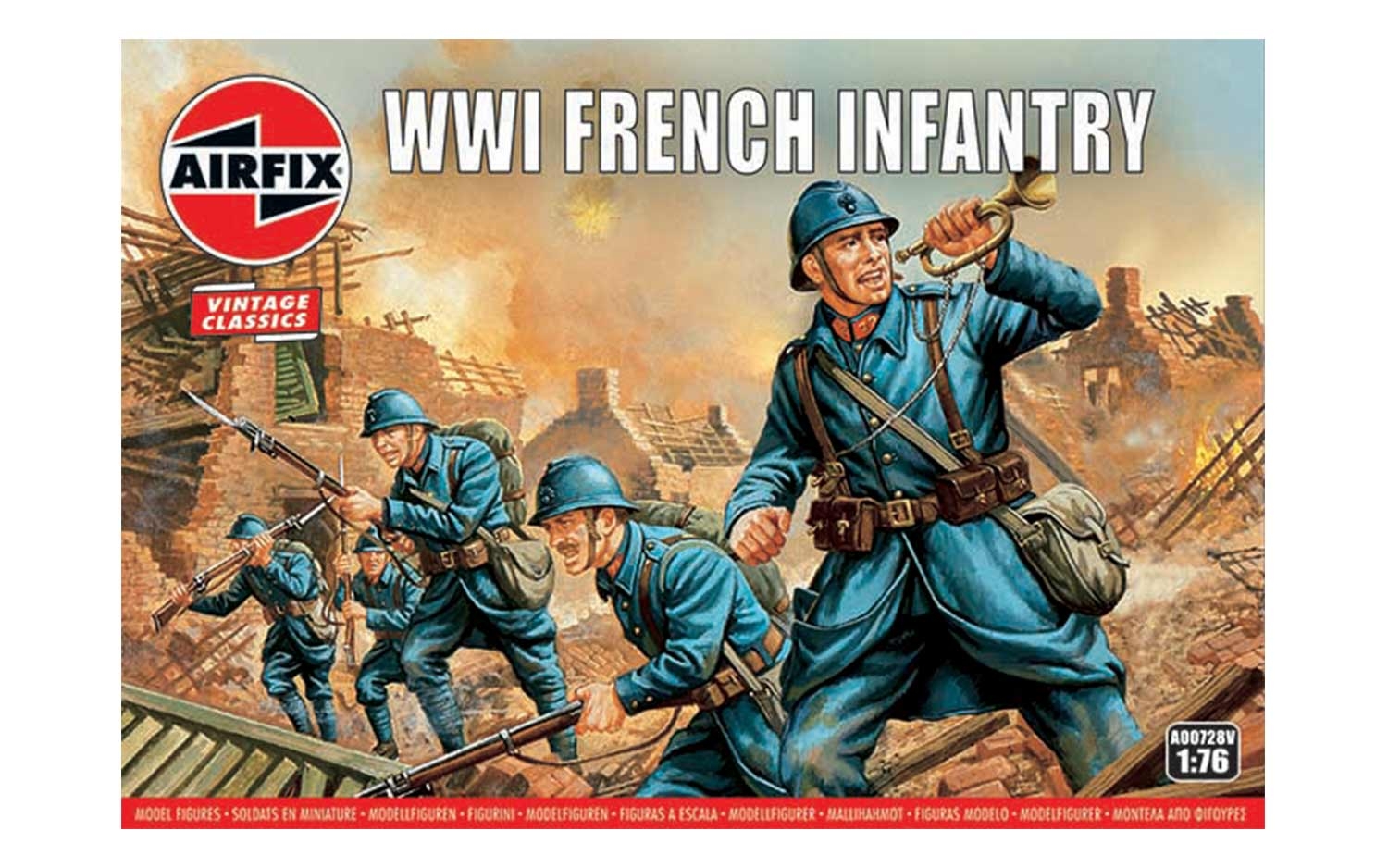 Airfix Vintage Classics - WWI French Infantry 1:76