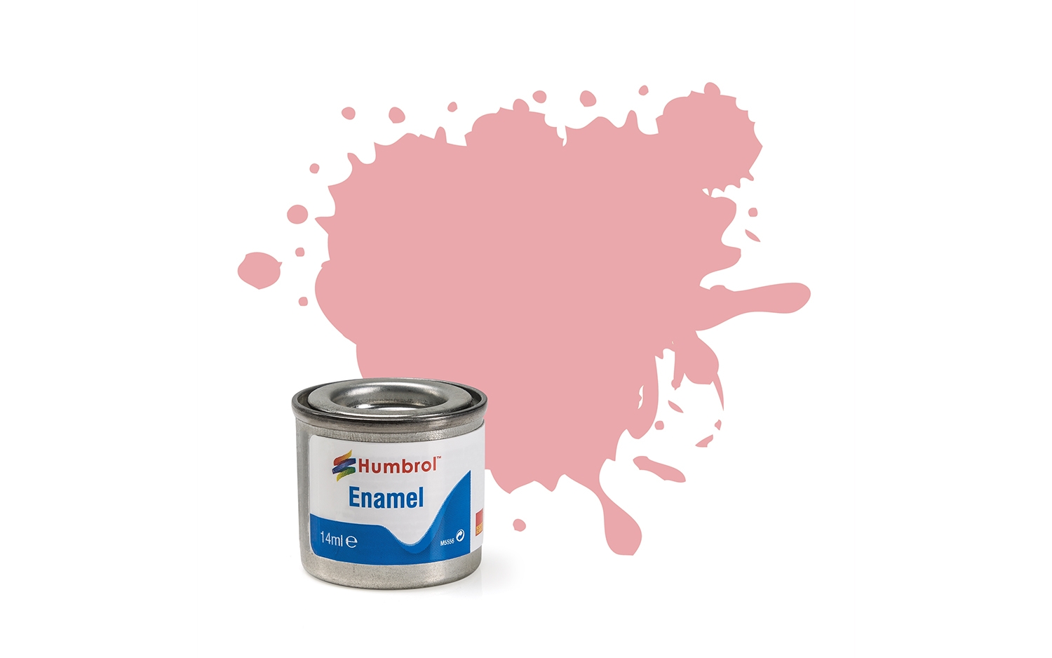 57 Pastel Pink Matt - 14ml Enamel Paint