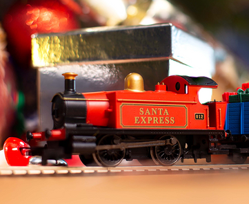 Hornby Santa's Express Christmas Toy Train Set R1248 for sale online 