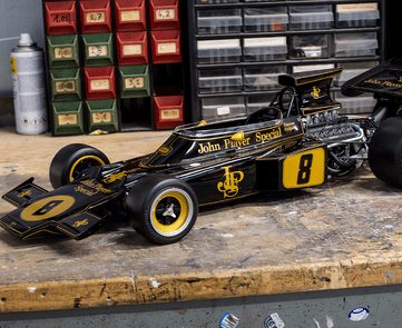 【2025年】エレガントファッションを上品に着 1972 - 72D Lotus HK114 British 1:8 - Fittipaldi Emerson GP, レーシングカー