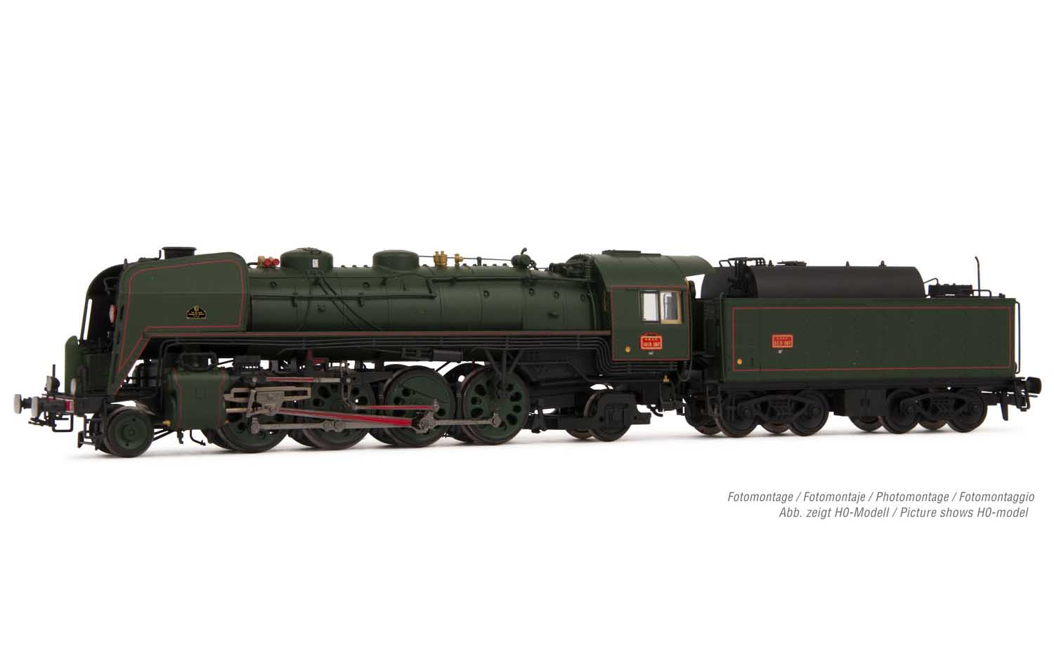 show original title Details about   Jouef sinker for steam locomotive type 141 r charcoal 