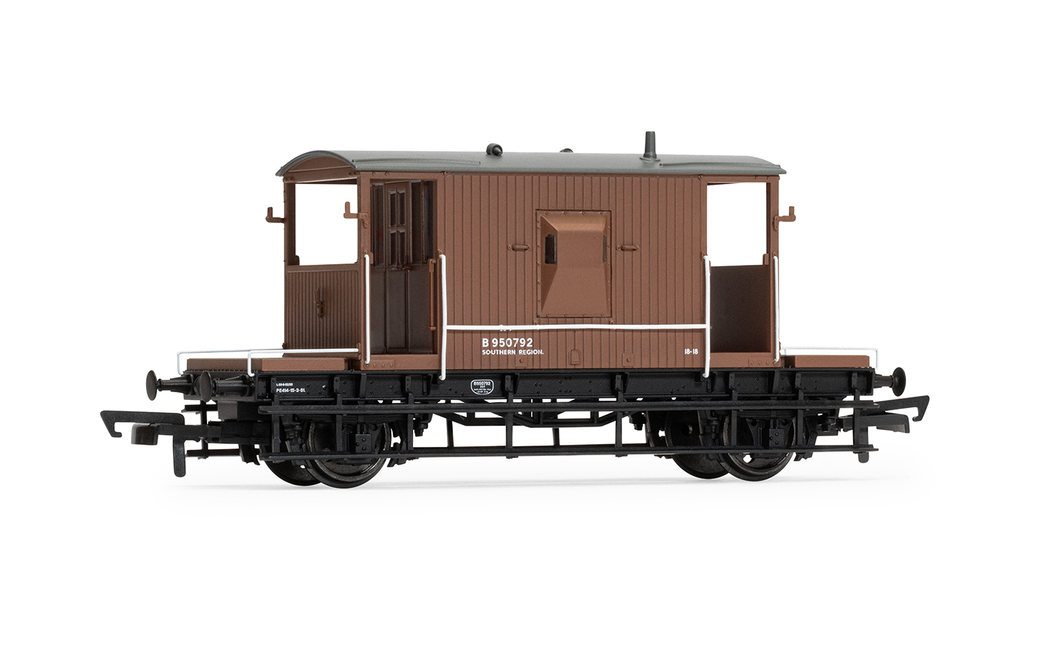 Hornby R60289 BR Bremswagen Southern Region | Modelleisenbahn Güterwagen Braun