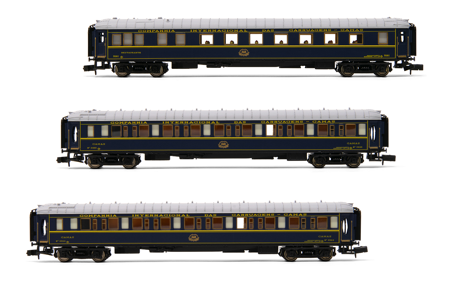 HN4461 RENFE, 3-unit set CIWL HN4461 RENFE, 3-unit set CIWL