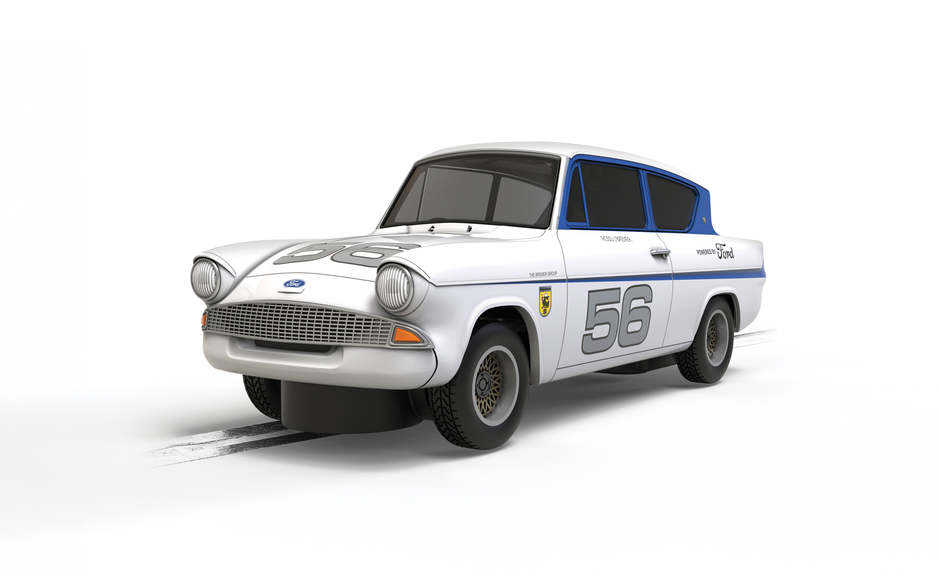 Ford Anglia - Silver 56