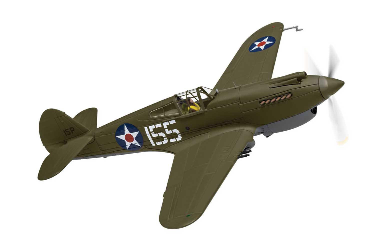 AA28105 Corgi 1:72 Scale P40 Warhawk Pearl Harbor 80th Anniversary 