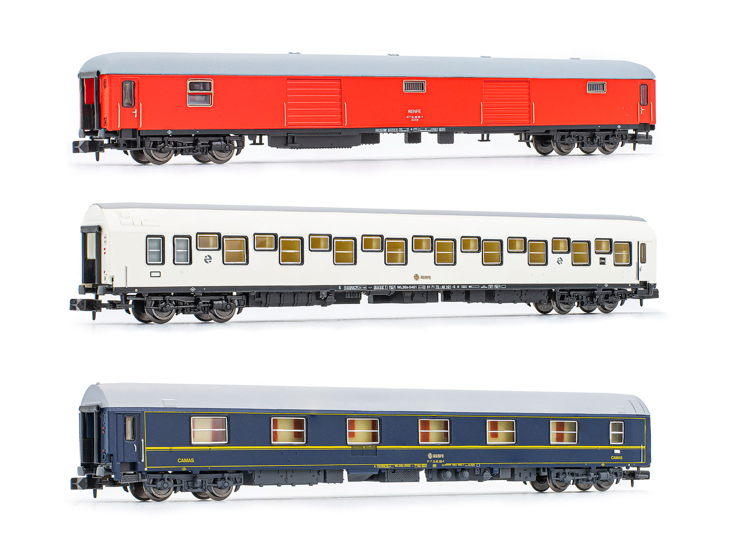 Voiture Voyageurs Restaurant Arnold – Coaches Camas Castellano Expresso, échelle N 1/160