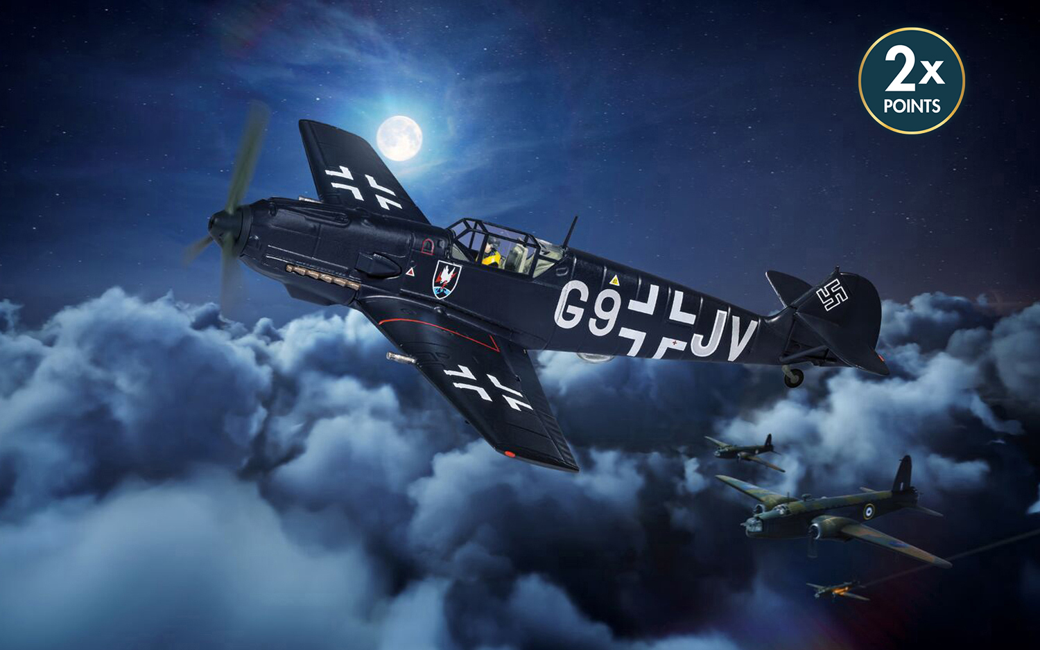 AA28008 Messerschmitt Bf109 E-4, Germany, 1940