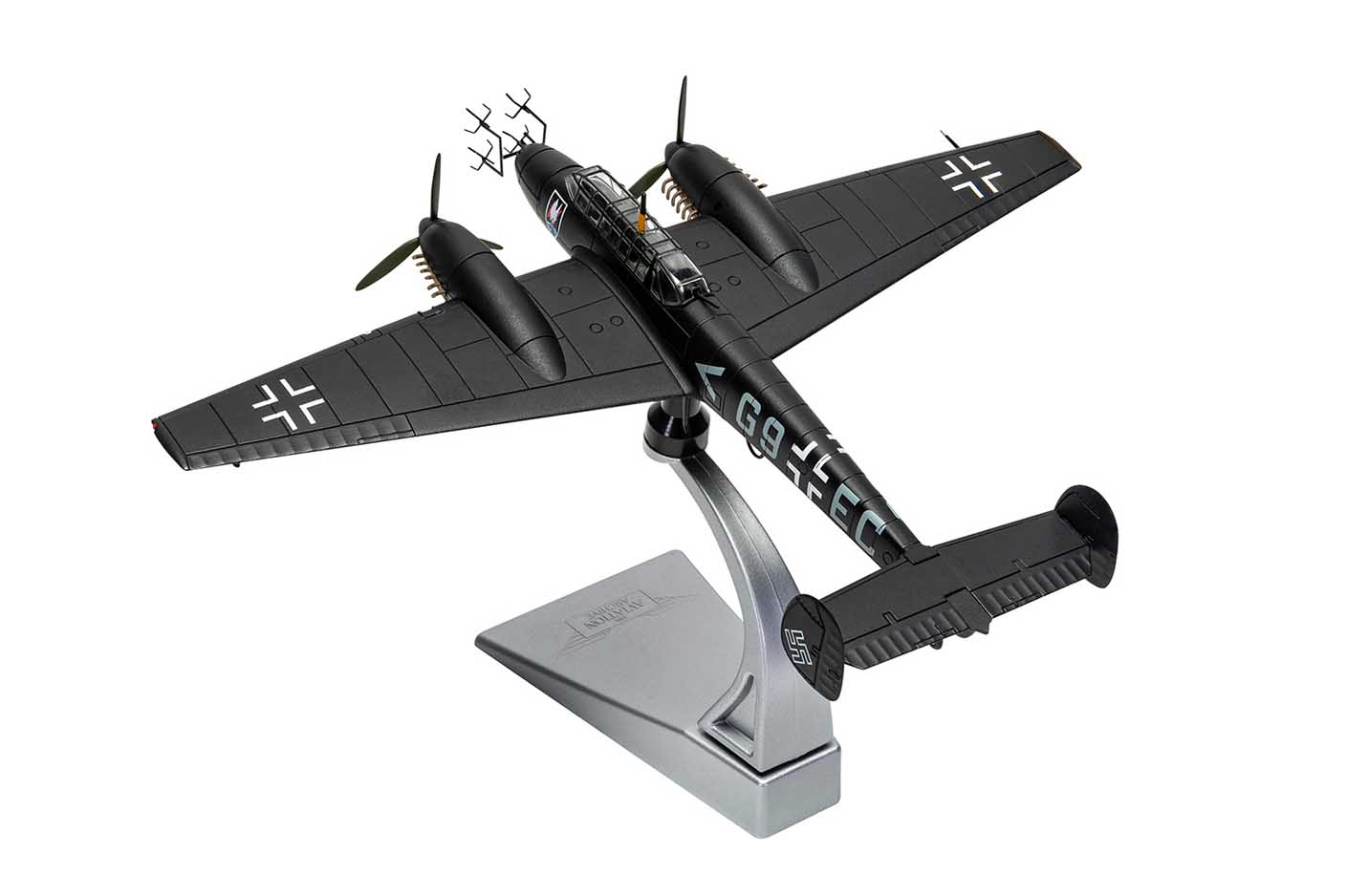 Eg Stich Ii.njg 1 Deelen Holland Corgi Aa38508 1/72 Messerschmitt Bf110e G9 