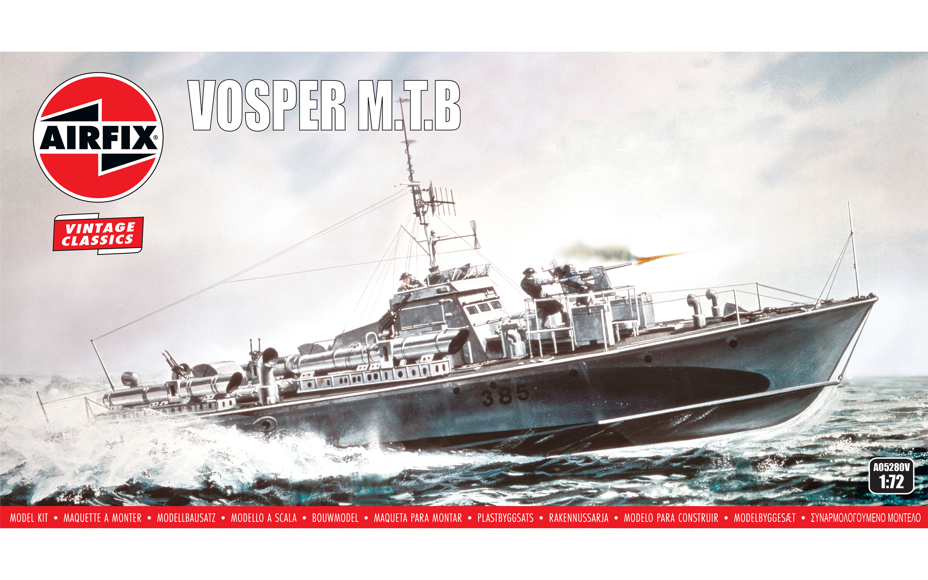 Vosper Airfix M.T.B (1⁄72) A01086 (1972) 1円〜 ジャンク AIRFIX 1