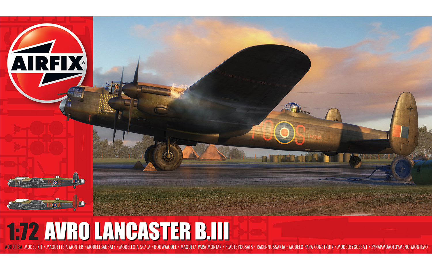 A08013A Airfix | Avro Lancaster B.III - plastic model kit