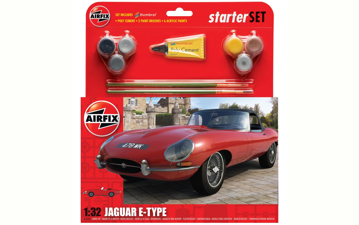 Medium Starter Set - Jaguar E-Type