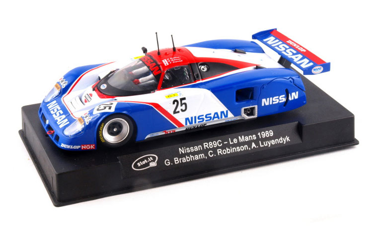 1989 Le Mans 1/32 Scale Slot Car CA28D Slot It "Nissan" Nissan R89C 