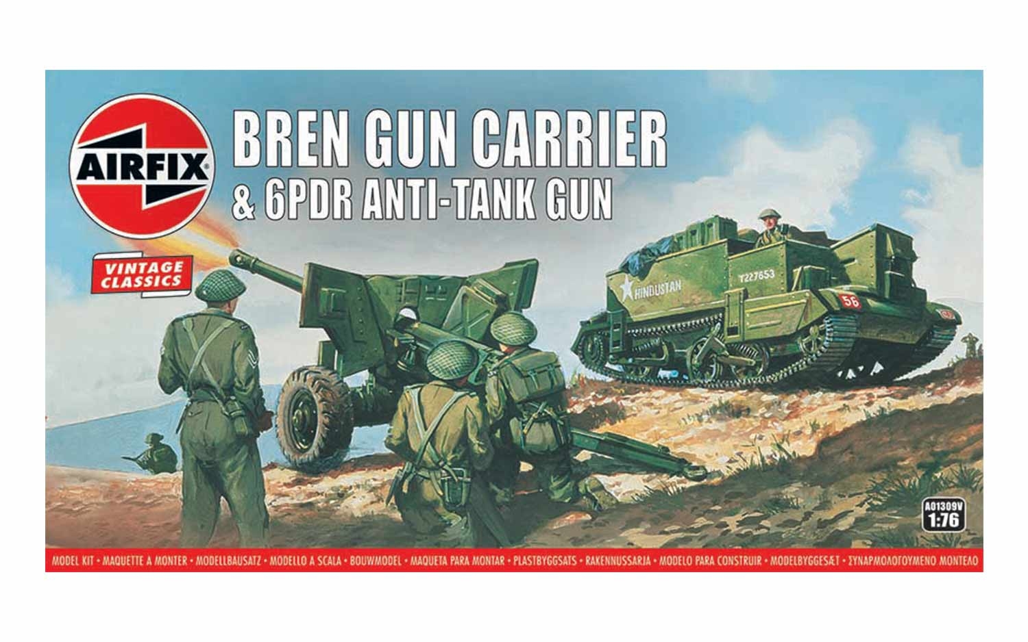Bren Gun Carrier & 6PDR Anti-Tank Gun
